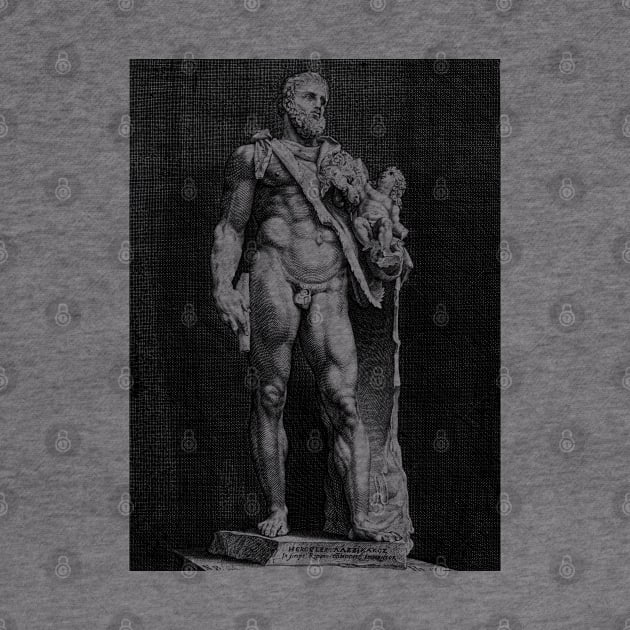 Hercules Holding Telephus by Historia
